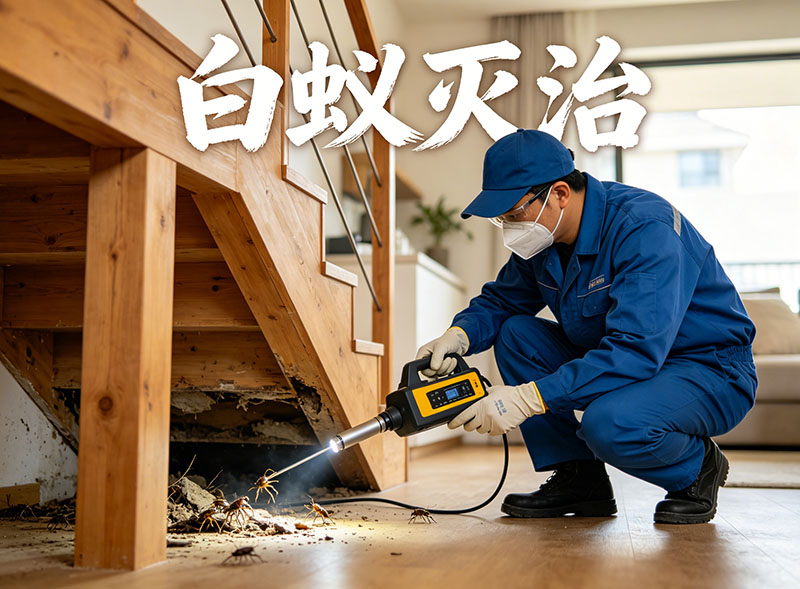 洞头白蚁灭治服务｜专业消杀，筑牢建筑安全防线